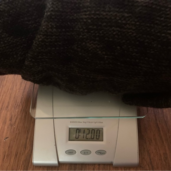 Style & Co Gray Block Knit Sweater Dress Women’s Sz PS Short Sleeve Scoop Neck - Picture 6 of 6